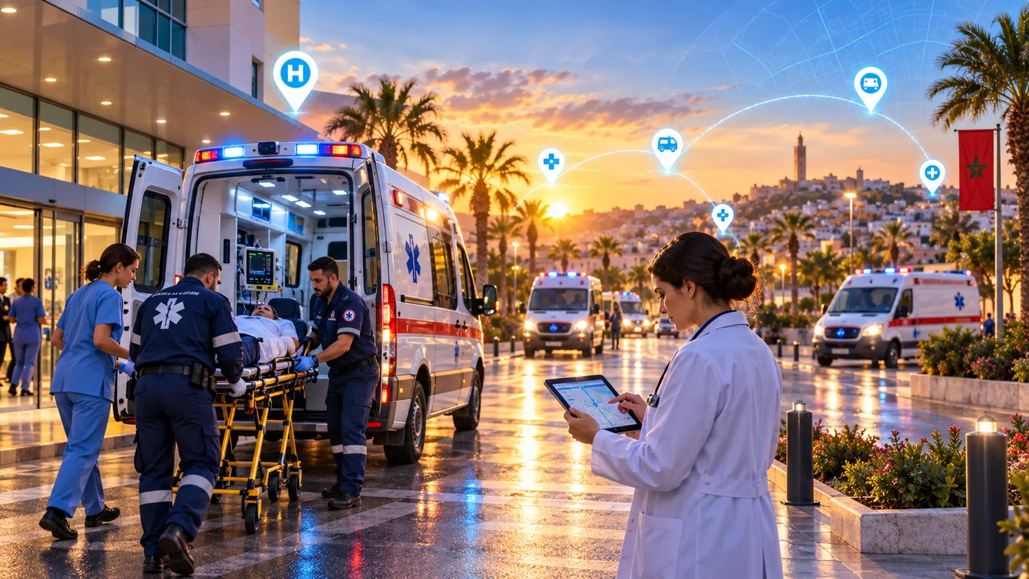 GPS pour ambulances